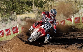 Honda motocicleta carrera HD fondos de pantalla