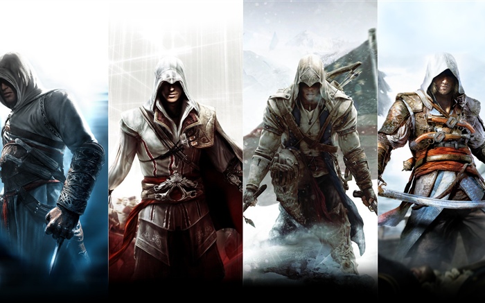Assassin's Creed, personajes Fondos de pantalla, imagen