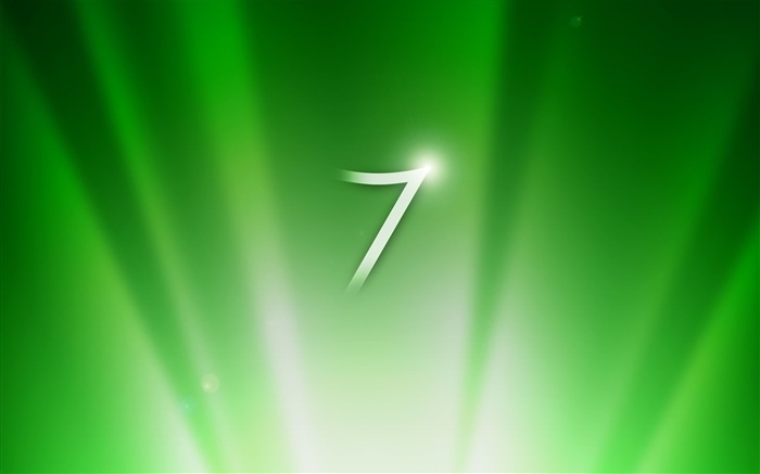 Fondo de las rayas verdes de Windows 7 Fondos de pantalla, imagen