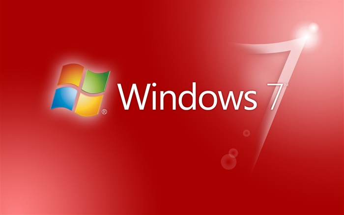 Windows 7 rojo resumen de antecedentes Fondos de pantalla, imagen