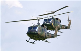 Helicóptero de transporte AB-212 HD fondos de pantalla