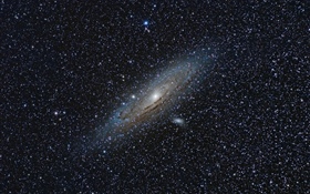 Andromeda Galaxy, espacio HD fondos de pantalla