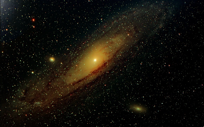 Andromeda Galaxy, estrellas, espacio Fondos de pantalla, imagen