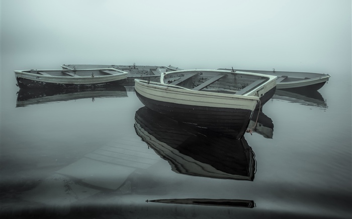 Barcos, lago Fondos de pantalla, imagen