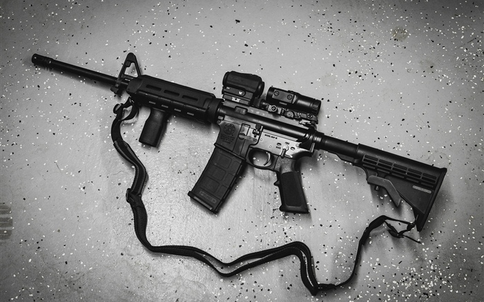 Rifle semiautomático AR-15 Fondos de pantalla, imagen
