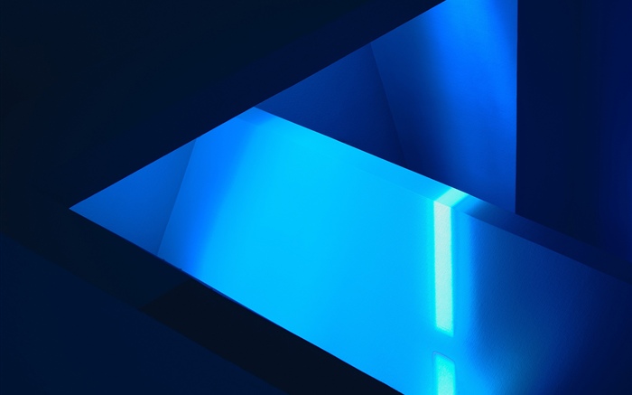 Cuadro abstracto de forma azul Fondos de pantalla, imagen