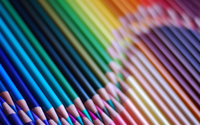 Lápices de colores, brumoso Fondos de pantalla, imagen