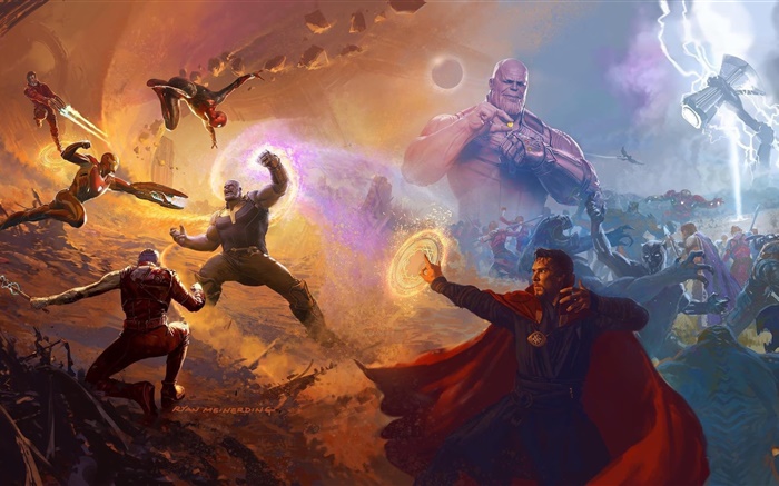 Marvel, superhéroes Fondos de pantalla, imagen